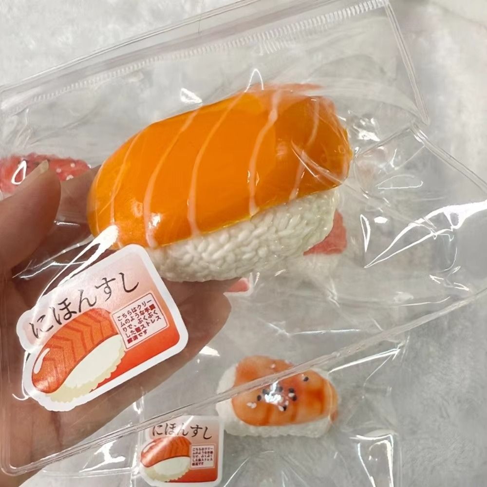 Baby Food Shrimp - Simulation Food Sushi Squeeze Toys Slow