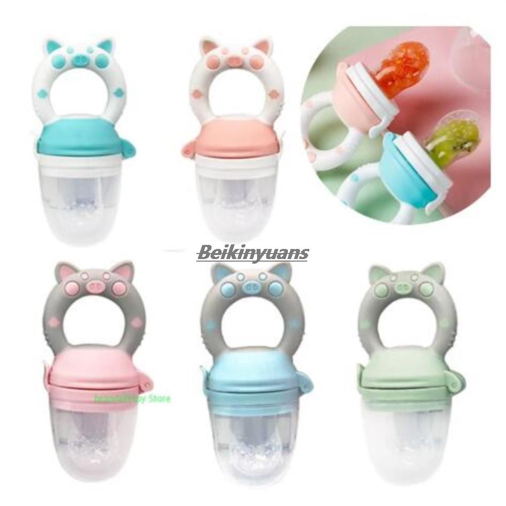 Baby Food Net Feeder - Sơ Sinh Núm Vú Giả Máng