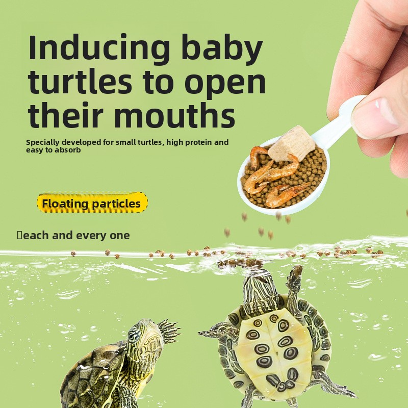 GEN CLIMB Baby Turtle Starter  - đánh giá và giá Baby Food Shrimp
