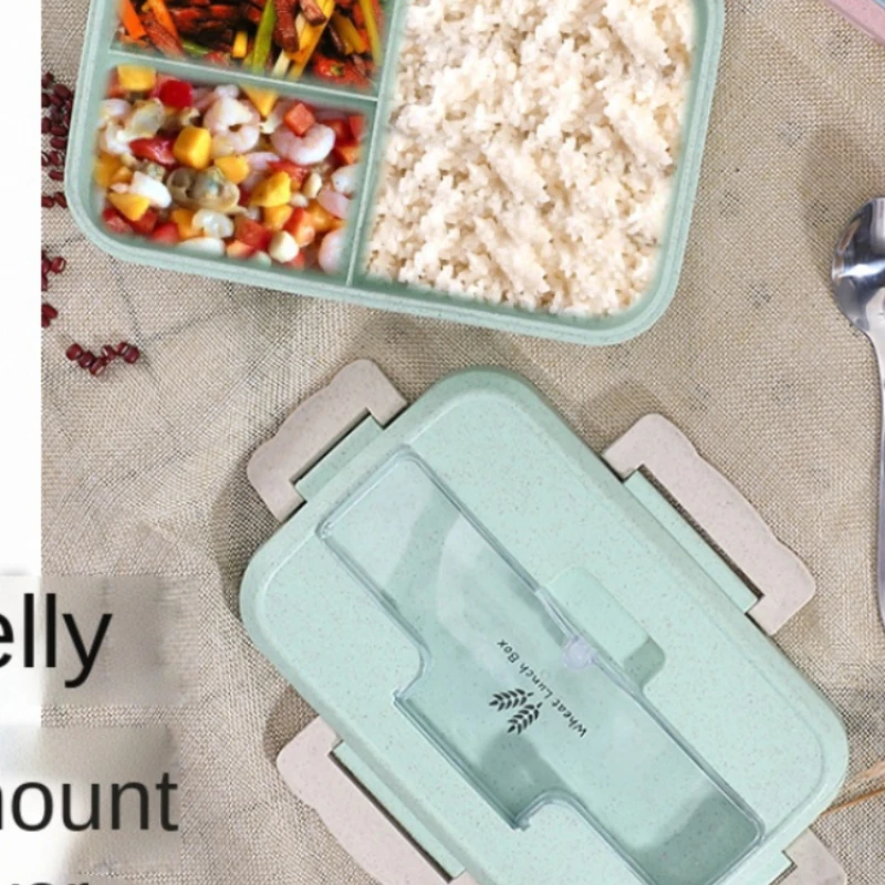 Microwave Lunch Box Wheat Stra - đánh giá và giá Baby Food Container