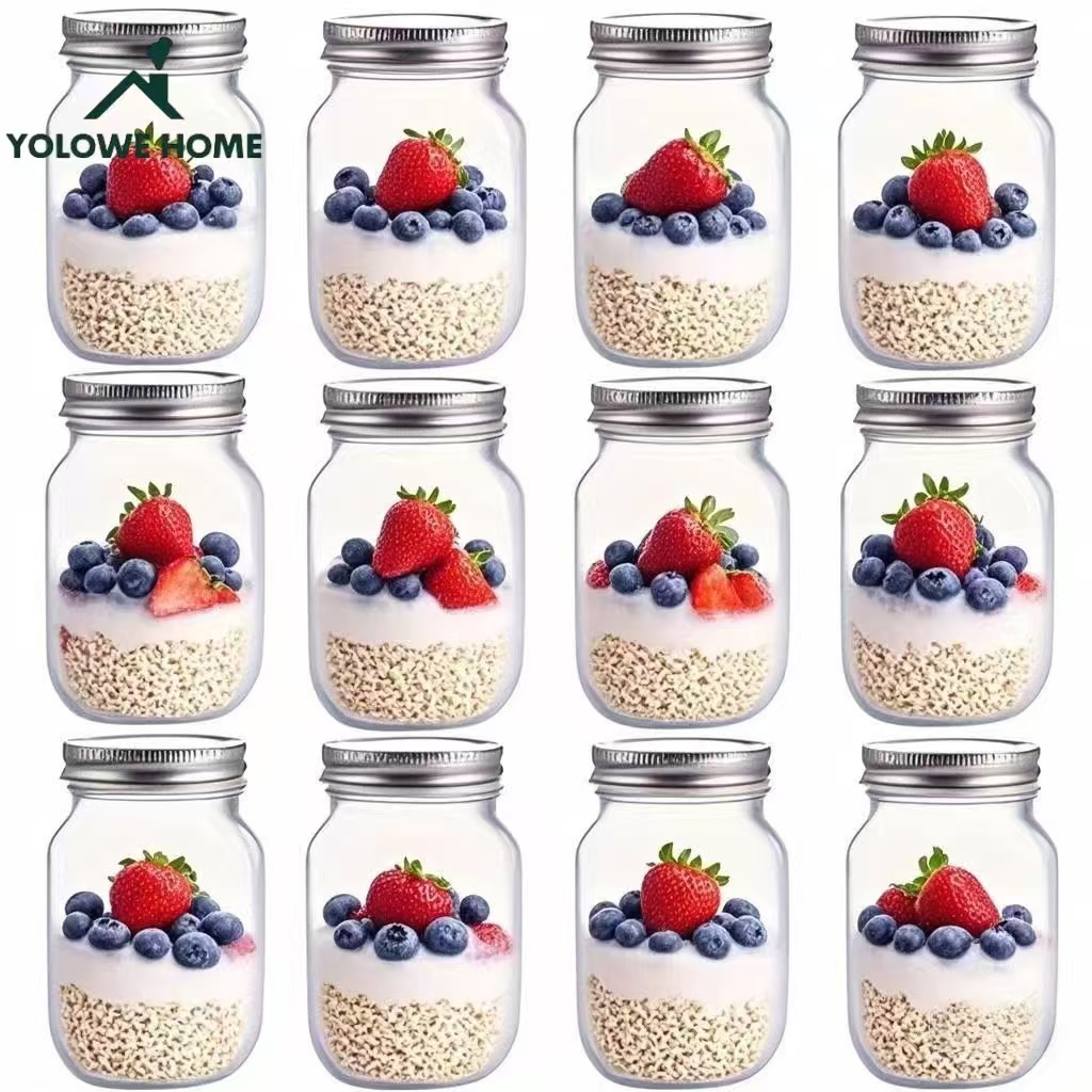 6Pcs, 12Pcs, 500Ml/16Oz, Glass - đánh giá và giá Baby Food Jars Glass
