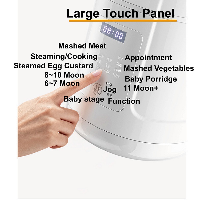 220V Baby Food Processor All-S - đánh giá và giá Baby Food Blender
