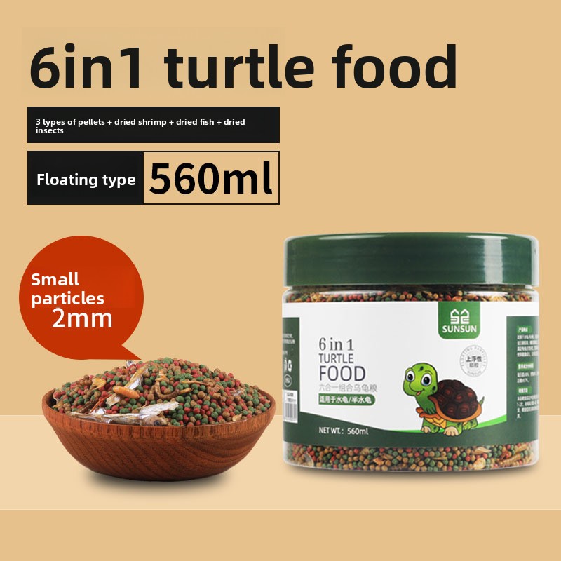 SUNSUN Universal Small Turtle  - đánh giá và giá Baby Food Shrimp