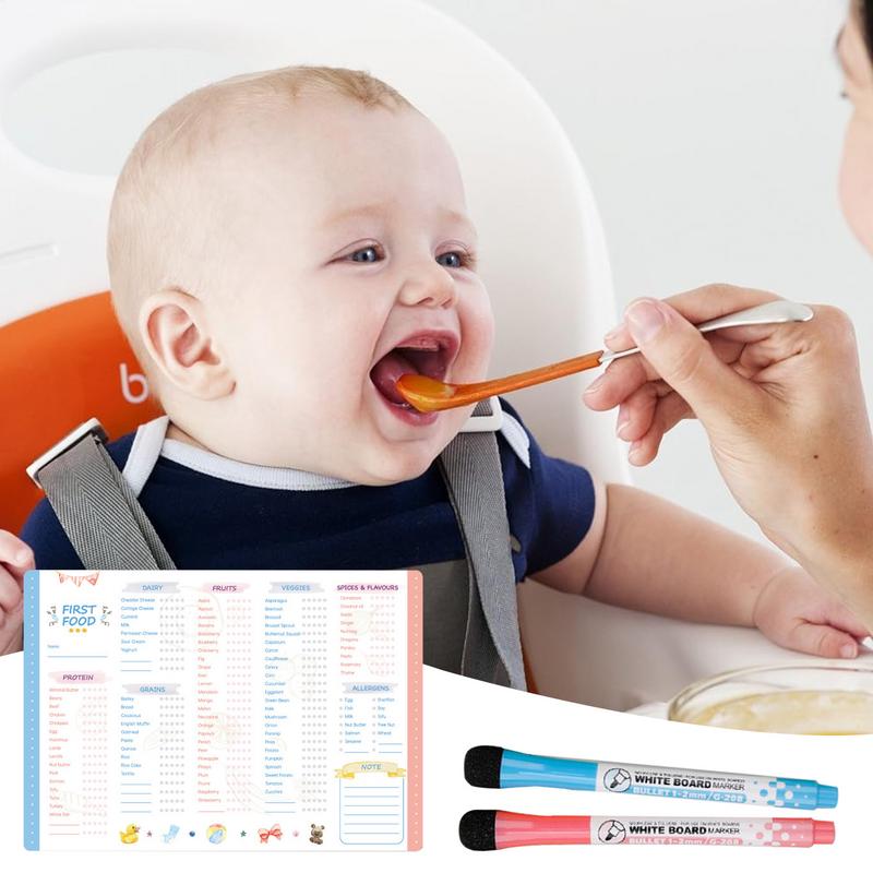 Baby First Foods Checklist Mag - đánh giá và giá Baby Food Journal