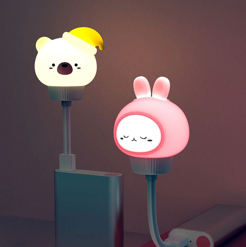 USB Cartoon Cute Night Light W - đánh giá và giá Baby Food Book