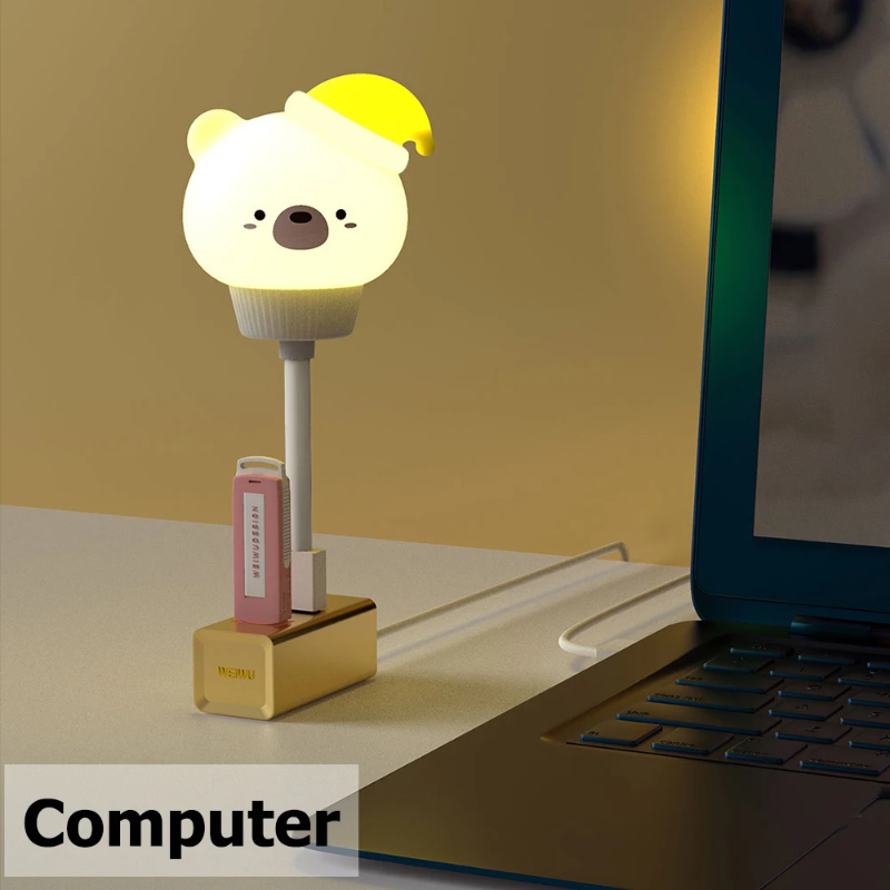 USB Cartoon Cute Night Light W - đánh giá và giá Baby Food Book