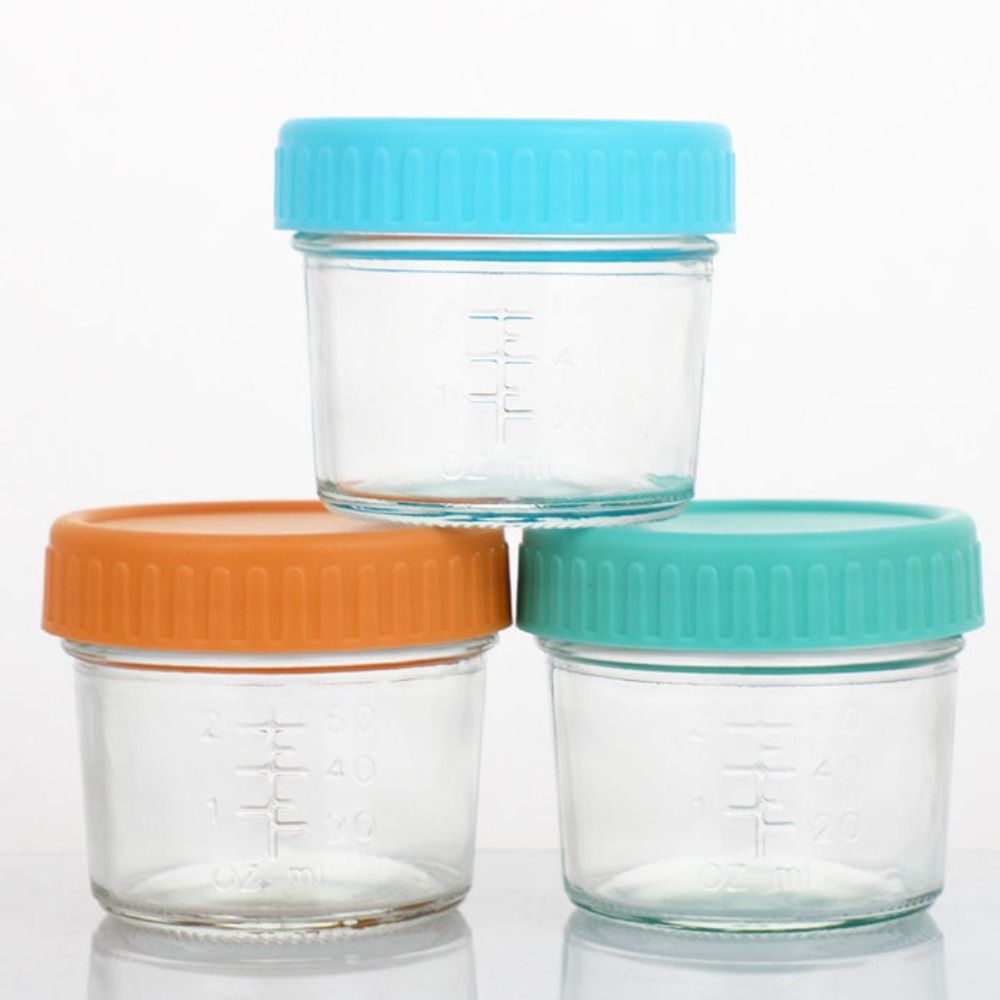 6pcs Multipurpose Glass Baby F - đánh giá và giá Baby Food Jars Glass