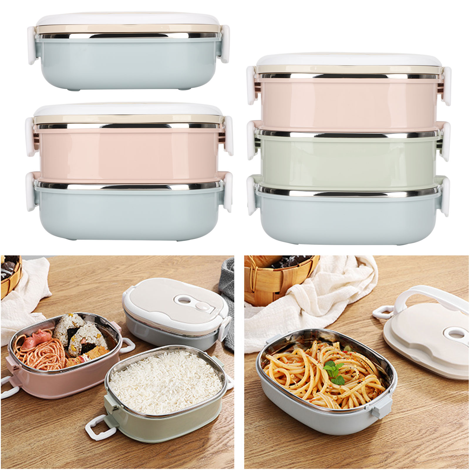 Lunch Box Lunch Box Portable S - đánh giá và giá Baby Food Container
