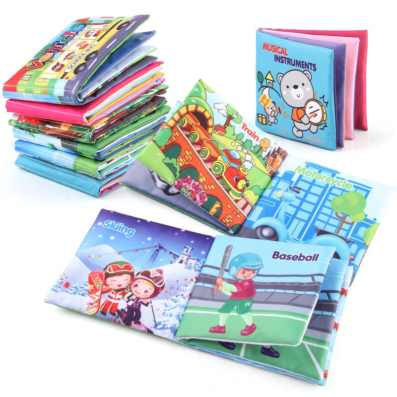 Infant Early Education Cloth B - đánh giá và giá Baby Food Book