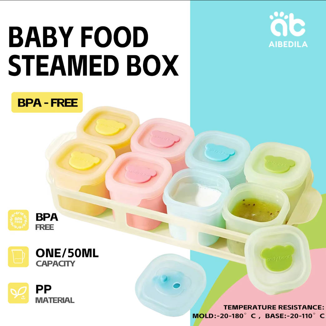 AIBEDILA Baby Silicone Food Fr - đánh giá và giá Baby Food Jars Glass