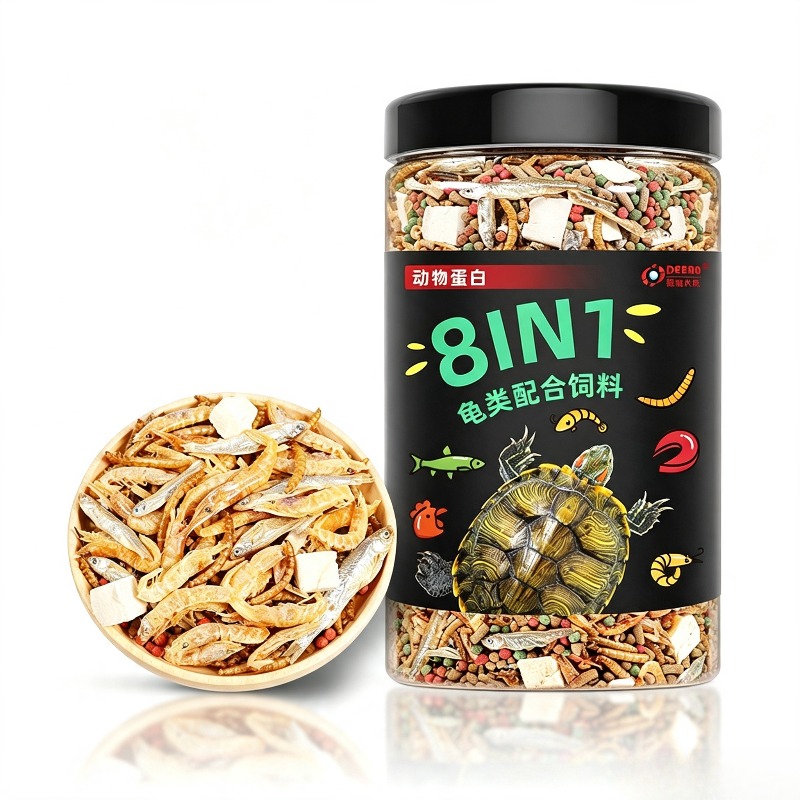 Turtle Food Pellets for Baby T - đánh giá và giá Baby Food Shrimp