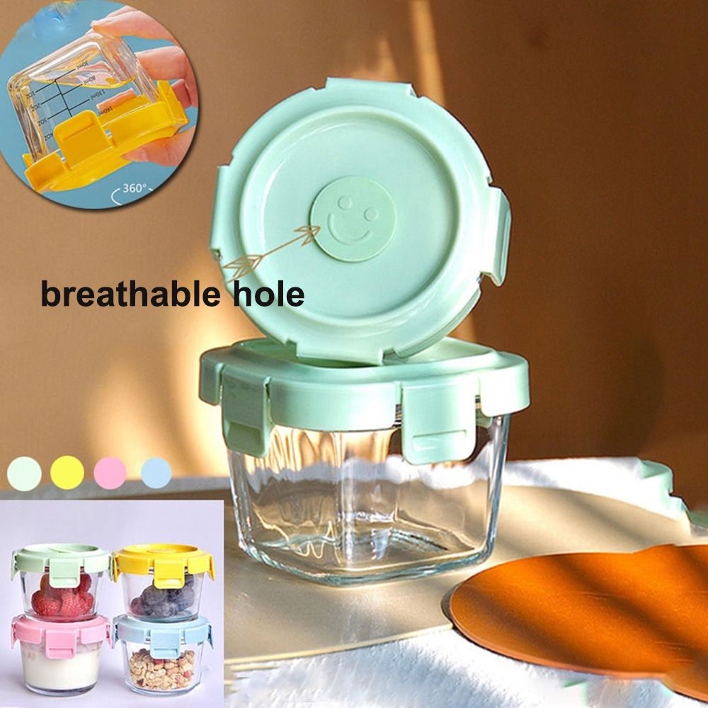 New 170ml Food Storage Box Fro - đánh giá và giá Baby Food Jars Glass