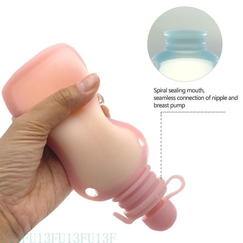 U13F 150ml Túi lưu trữ thực ph - đánh giá và giá Baby Food Pouches Reusable