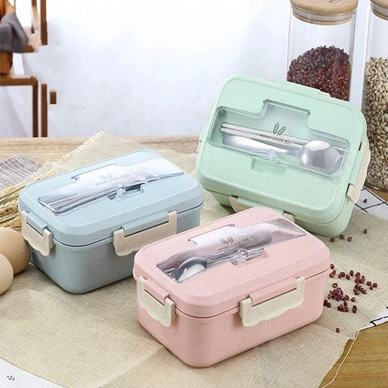 Microwave Lunch Box Wheat Stra - đánh giá và giá Baby Food Container