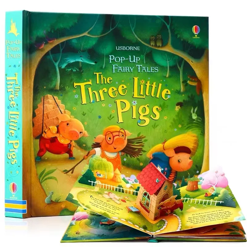 Usborne Pop-Up Three Little Pi - đánh giá và giá Baby Food Book
