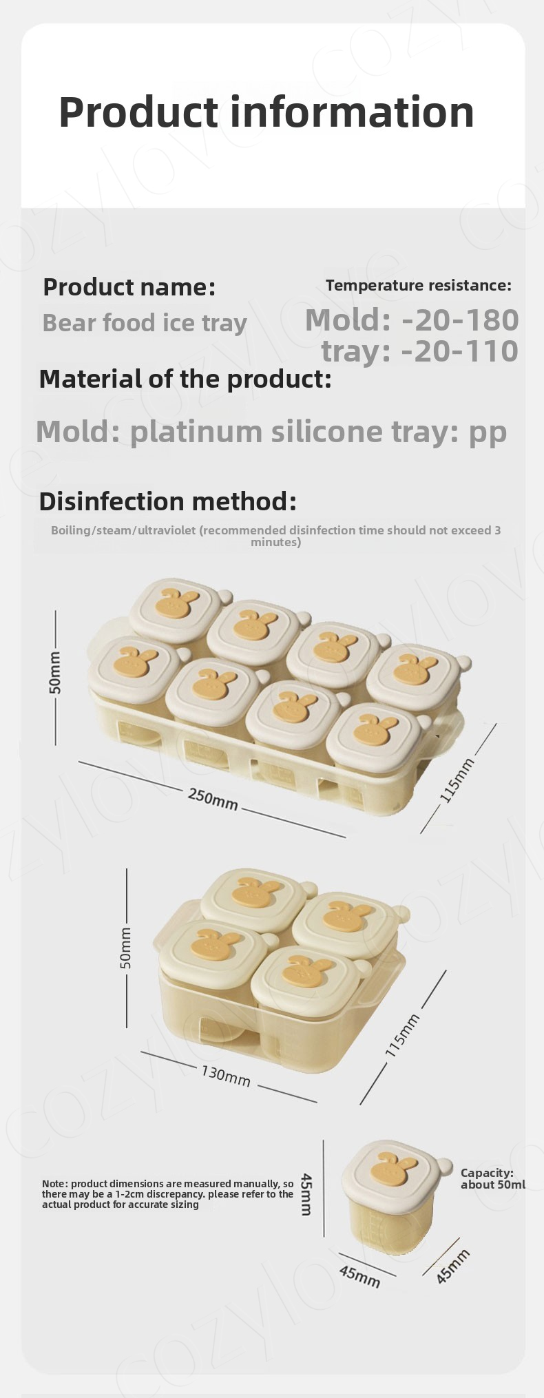 Portable Baby Food Freezer Tra - đánh giá và giá Baby Food Pouches Reusable