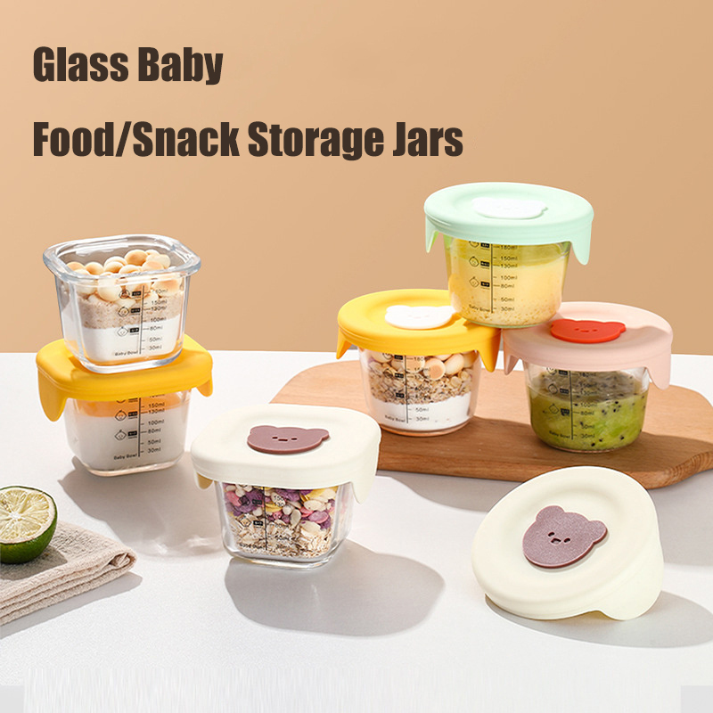 180ml Glass Baby Food Storage  - đánh giá và giá Baby Food Jars Glass