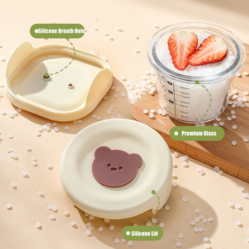 180ml Glass Baby Food Storage  - đánh giá và giá Baby Food Jars Glass