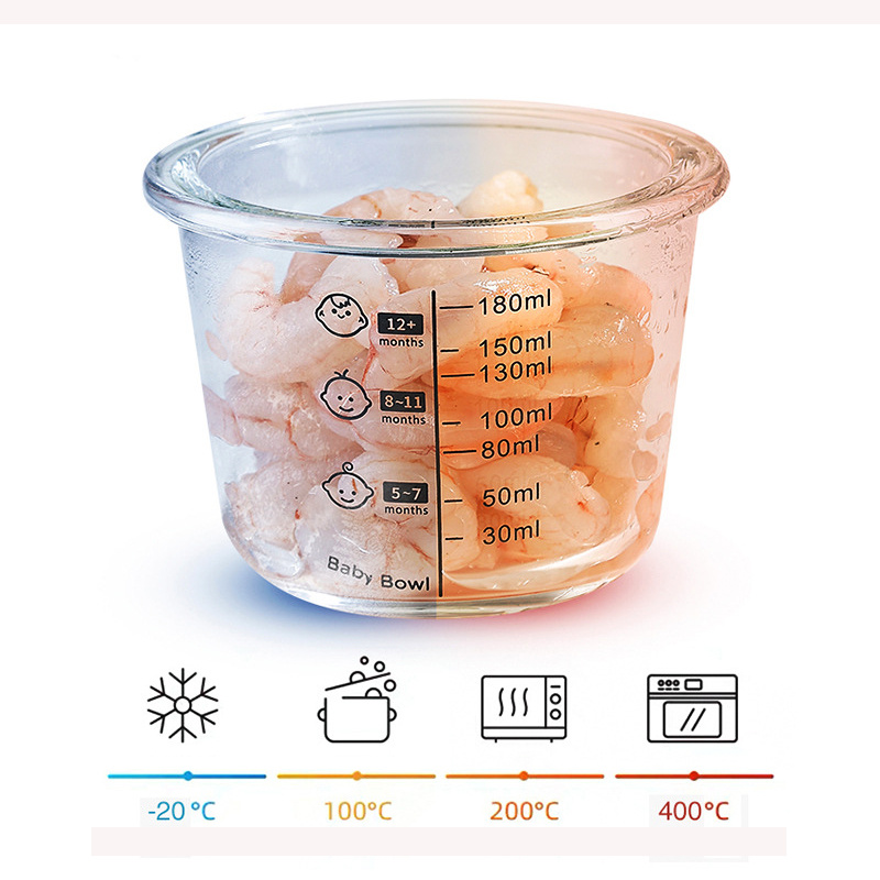 180ml Glass Baby Food Storage  - đánh giá và giá Baby Food Jars Glass