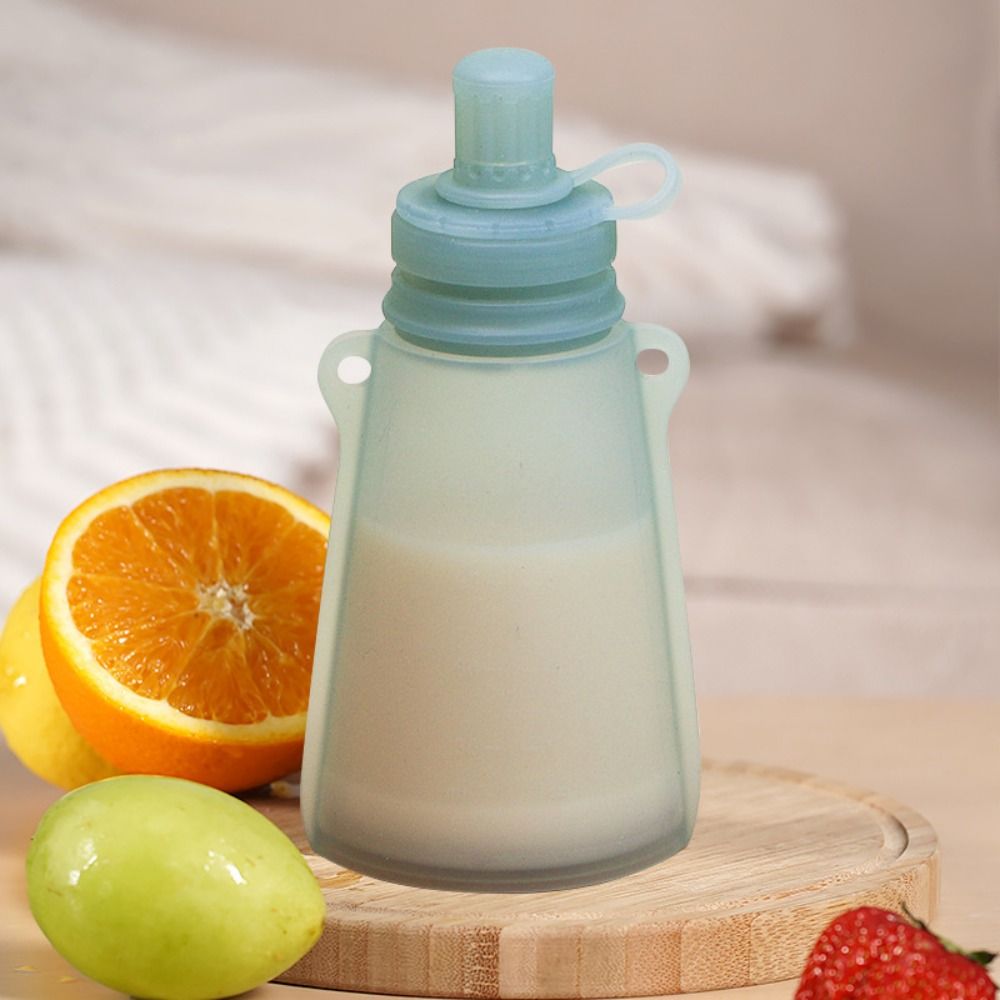 BPA Free Silicone Baby Food Po - đánh giá và giá Baby Food Pouches Reusable