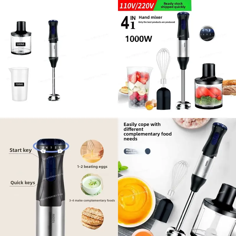 110V 1000W Handheld Immersion  - đánh giá và giá Baby Food Blender