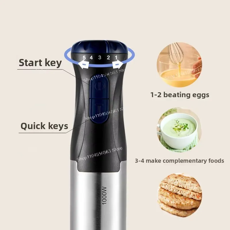 110V 1000W Handheld Immersion  - đánh giá và giá Baby Food Blender