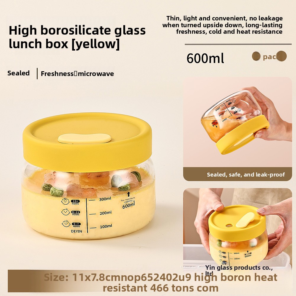Glass Food Storage Container A - đánh giá và giá Baby Food Jars Glass