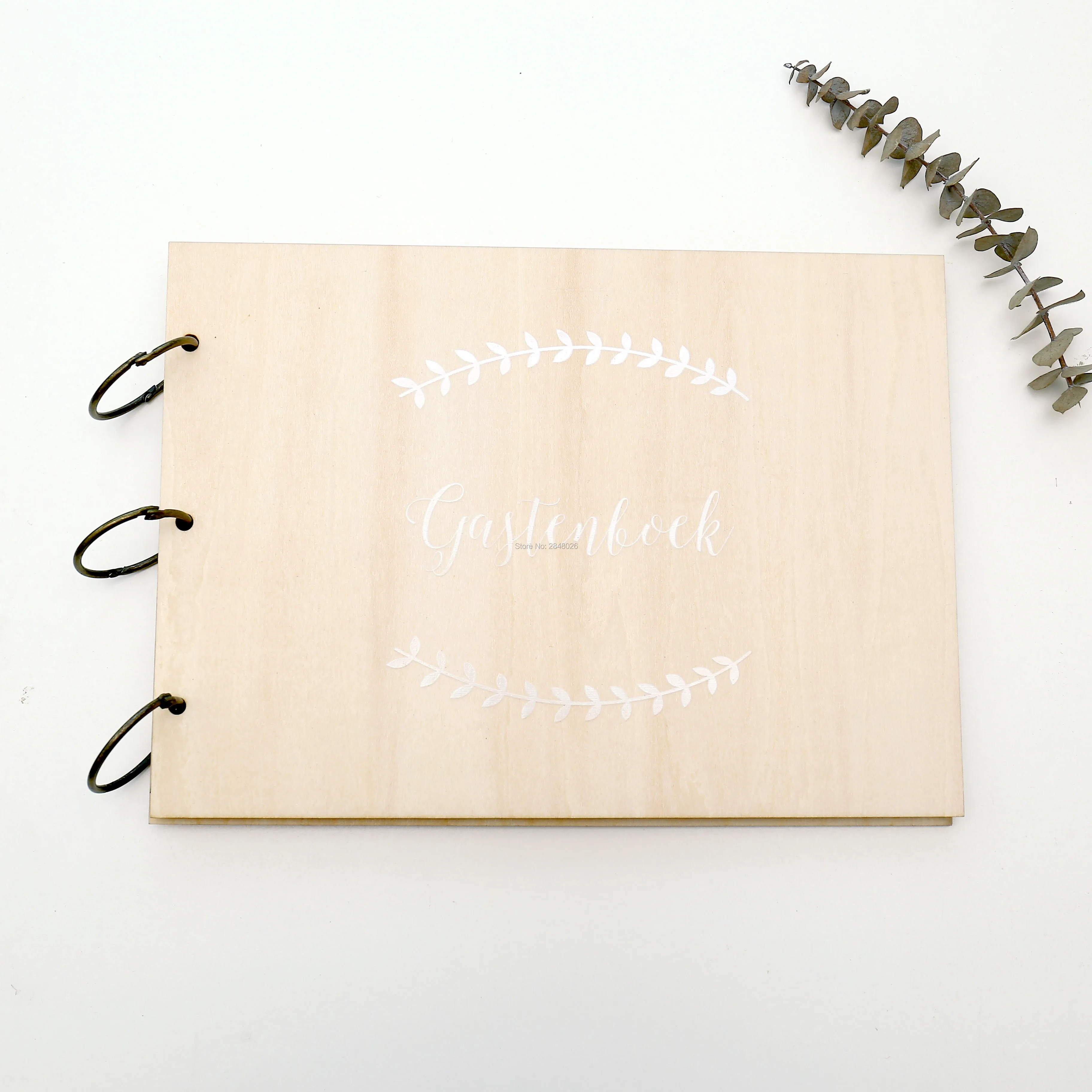 Rustic engraved Christening Ba - đánh giá và giá Baby Food Book