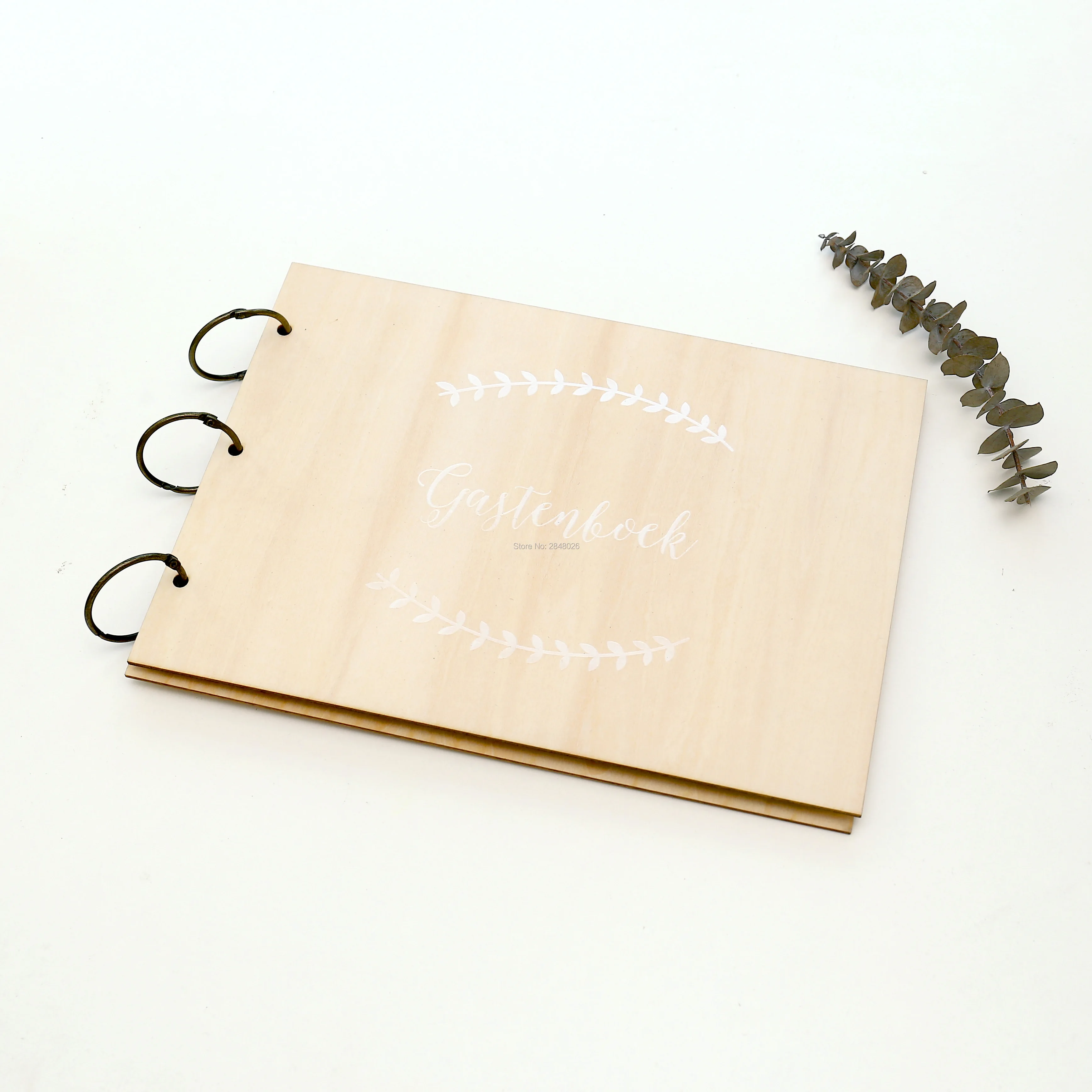 Rustic engraved Christening Ba - đánh giá và giá Baby Food Book
