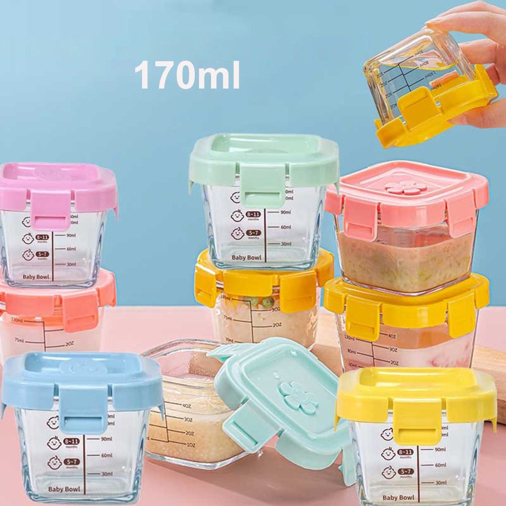 Fashion 170ml Food Storage Box - đánh giá và giá Baby Food Jars Glass