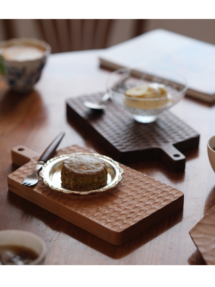 Carved Cherry Wood Small Chopp - đánh giá và giá Baby Food Japanese