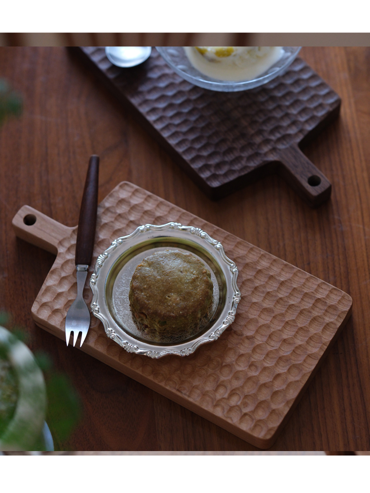 Carved Cherry Wood Small Chopp - đánh giá và giá Baby Food Japanese