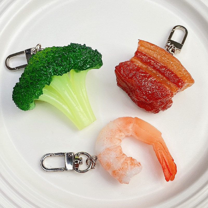 Simulation Food Keychain Brais - đánh giá và giá Baby Food Shrimp