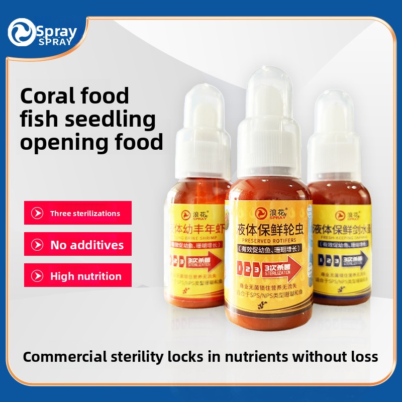 SPRAY Live Baby Brine Shrimp & - đánh giá và giá Baby Food Shrimp